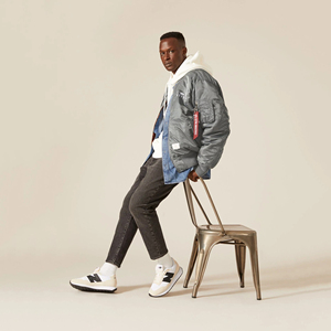 Blouson d'aviateur réversible à impression personnalisée pour hommes de qualité supérieure grande taille avec col montant vente en gros - Product Image 4