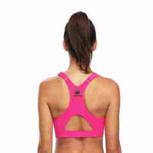 Vente en gros logo personnalisé haut élastique dos nu dos nu ensemble de soutien-gorge de sport de gymnastique respirant vêtements de fitness pour entraînement - Product Image 3