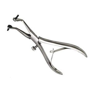 Pince de dissolvant de pont de couronne de qualité chirurgicale de qualité supérieure pince de dissolvant de couronne en acier en métal à Double ressort pour dentaire - Product Image 1