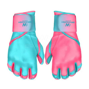 Prix d'usine Gant en cuir de grande qualité Frappeur de baseball Logo personnalisé Gants de frappe de baseball en cuir - Product Image 6