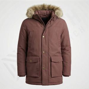Chaqueta Parka para Hombre, Abrigo Cálido con Capucha, Deportivo, Invernal, Impermeable, Talla Grande, de Alta Calidad, Aislante Térmico, Cortavientos, Grueso - Product Image 1