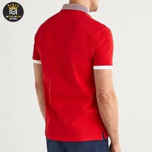 Cómoda camiseta Polo para hombre Camiseta Polo de secado rápido para hombre Camiseta Polo de algodón y poliéster para hombre - Product Image 4