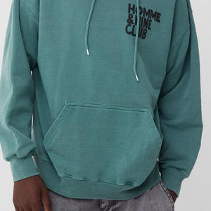 Vente en gros de sweats à capuche délavés graphiques pour hommes en coton mélangé sweats à capuche personnalisés sweats à capuche pour hommes derniers modèles de vêtements de sport - Product Image 4