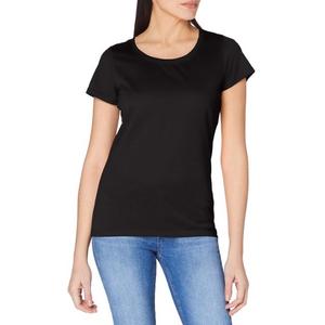 T-shirts pour femmes grande taille 100% coton avec logo personnalisé, écologiques, respirants, coupe ample, manches courtes, prix de gros d'usine - Product Image 2