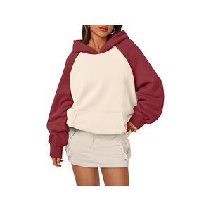 100% algodón Unisex hombres de gran tamaño moda sudaderas con capucha ropa de mujer - Product Image 5