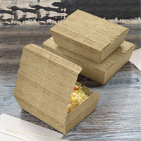 Cajas de Almuerzo Desechables de Pulpa de Bambú de 600/900 ml, Biodegradables, Rectangulares, Marca TBH Penang