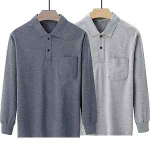 Camisetas de manga larga de algodón/fibra de bambú para hombre de Pakistán y camisetas con estampado de transferencia de calor. - Product Image 1