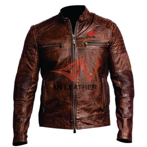 Veste De Mode en cuir - Product Image 4