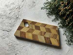 Tabla de Cortar y Bandeja para Servir de Madera, Duradera, Forma Rectangular, 12 mm de Grosor, Apta para Lavavajillas - Product Image 6