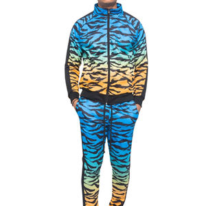 Fabrication pakistanaise vente chaude sweats à capuche ensemble de survêtement 100% coton respirant blanc survêtements de sublimation personnalisés - Product Image 4