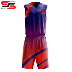 Maillot de basket-ball personnalisé, créez votre propre vêtement de basket-ball, sublimation, jeunesse pour homme et femme, ensemble d'uniformes de basket-ball réversibles - Product Image 4