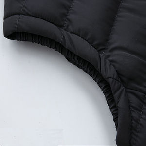 Gilet matelassé pour homme, nouvelle conception 2023, doublure en polaire, fermeture éclair, capuche, imperméable, respirant, couleur et logo personnalisables - Product Image 4
