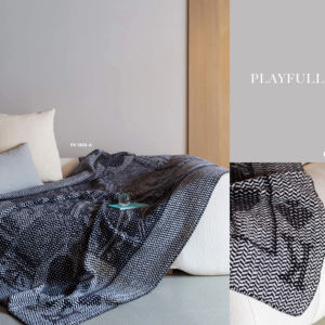 Manta de Algodón Suave 150x200cm Tamaño Individual Suave y Transpirable 500 GSM Color Personalizado Hecho a Máquina Uso Doméstico y Hotelero Ligero Turquía - Product Image 1