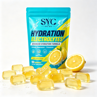 OEMHydration Elektrolyten Gummies Hydratatie Elektrolyten Gummies met Magnesium en Kalium voor Snel Sportief Herstel en Dagelijks Gebruik
