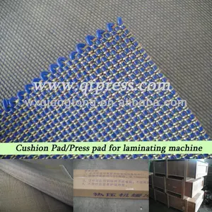 Cushion pad/press pad for hot press