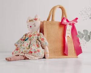 Meilleures ventes de sacs en jute à logo imprimé personnalisé avec poignée en toile de jute Ligne de textiles et de produits en cuir à haute capacité - Product Image 3