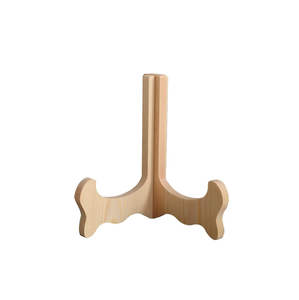 Vente en gros de support de plaque en bois noir 1 pièce Offre Spéciale présentoirs pour restaurant et camping - Product Image 2