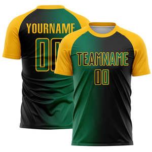 Maillots de football évacuant l'humidité avec service OEM Uniforme de football personnalisé pour adultes Vêtements d'équipe pour les clubs et les matchs d'entraînement - Product Image 1