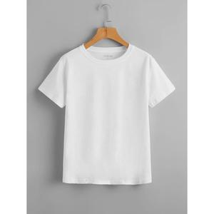 Camiseta negra lisa de calidad superior OEM ODM personalizada en venta Camiseta unisex de media manga Camiseta de gimnasio de algodón puro Venta de verano - Product Image 4