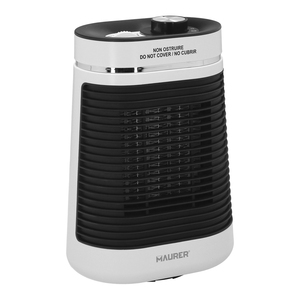 Radiateur soufflant oscillant en céramique de 1000/1500 watts. - Product Image 1