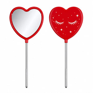 Folding Magnifying Eyelash Makeup <b>Mirror</b> LED Handheld Eyelash Beauty <b>Mirror</b> - Product Image 1