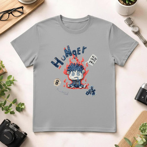 T-Shirt Unisex 100% Cotone 210GSM, Vestibilità Oversize Casual, Stampa Personalizzata Serigrafica di Rose, Stampa DTG, Maglietta Compressa - Product Image 1