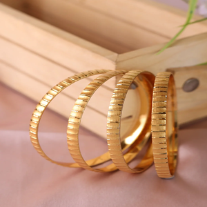 <b>Gold</b> Brass Bangle Fashion Bangle <b>Bracelet</b> Fashion Jewelry <b>Bracelets</b> High Quality Ladies Hand Jewelry Bangles Factory Price - Product Image 3