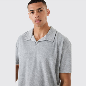 Camiseta de Verano 2025, Último Diseño, Ligera, Holgada, de Poliéster/Algodón, Estampada, Antiarrugas, Talla Grande, Transpirable, para Hombre - Product Image 5