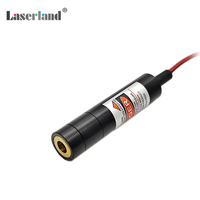 Módulo láser de diodo de línea roja enfocable de 650nm, localizador de Lentes de vidrio para costura, bordado, alineación de trabajo