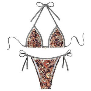 Maillot de bain pour femme Extreme Micro Bikini Sexy 18 Teen Open Bikini Girl Sexy Bikinis Maillot de bain deux pièces pour femme Service OEM - Product Image 5