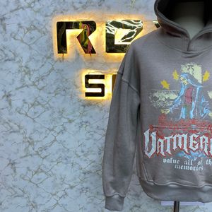 Nouveau style, meilleur matériau, sweat à capuche arrivé, broderie personnalisée, imprimé, 100% coton molletonné, streetwear, sweat à capuche unisexe - Product Image 4