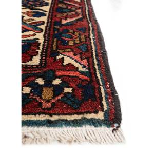 Tapis en laine noué à la main Aalam, motif médaillon rouge-orange, kilim abstrait fait main pour la maison, 9x12 rectangulaire, idéal pour les entrées, couloirs et chambres d'adolescents - Product Image 4