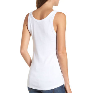 Nueva llegada al por mayor logotipo personalizado mujeres camiseta sin mangas mejor diseño de alta calidad mujeres camiseta sin mangas - Product Image 3