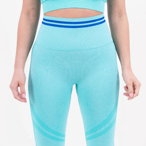 Leggings pour femmes, taille haute, couleur unie, séchage rapide, fabrication sur mesure, vente en gros - Product Image 3