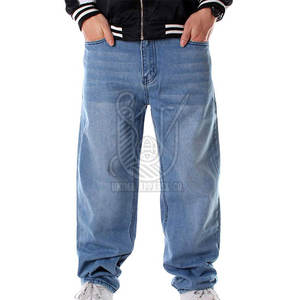 กางเกงยีนส์ทรงตรงผู้ชาย ดีไซน์ล่าสุด คุณภาพสูง สีอ่อน ระบายอากาศได้ดี เหมาะสำหรับฤดูร้อน ขายส่ง ปรับแต่งดีไซน์ได้ - Product Image 3