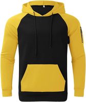 Ensemble de survêtement en molleton pour homme, 2 pièces, couleur unie, sweat-shirt à manches longues, sweat-shirt à capuche, vêtements de sport, respectueux de l'environnement