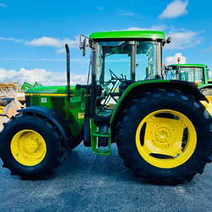 Tractores agrícolas disponibles de Johhn Deere 6310 Finance con bomba de engranajes de motor central de 80HP y componentes de rodamiento tipo tractor de rueda - Product Image 2