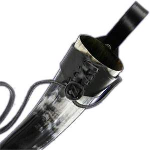 <b>horn</b> goblet with nordic warrior engraving <b>viking</b> <b>horn</b> shaped cup for themed parties long <b>viking</b> <b>horn</b> for ceremonial displays - Product Image 1