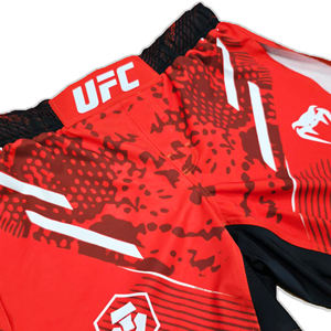 Shorts de boxe pour hommes légers et durables, séchage rapide, respirant, extensible, polyester/coton, vêtements de sport, entraînement de boxe, personnalisable - Product Image 3