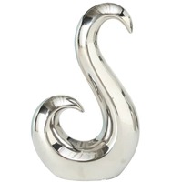 La sculpture artistique de figurine d'homme noir crée un accent décoratif élégant et un attrait intérieur moderne pour n'importe quelle pièce