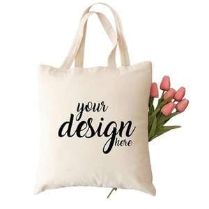 กระเป๋าผ้าใบผ้าฝ้ายพับได้พิมพ์โลโก้ที่กำหนดเองทันสมัยเป็นมิตรกับสิ่งแวดล้อม - Product Image 2