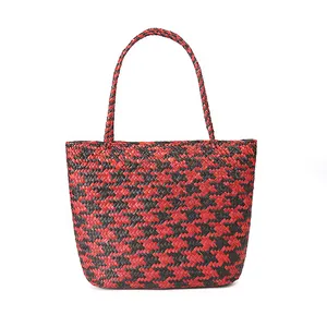 2022 Best Selling Products Handmade Seagrass Weaving tote bag Women bag women handbag For Sale