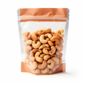 ถุงเม็ดมะม่วงหิมพานต์แบบใสถุงแบบตั้งได้ถุงอลูมิเนียมฟอยล์มีซิปล็อคกันกลิ่นซิปรีไซเคิลได้ - Product Image 1