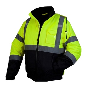 Hi Vis Visibility Reversible Safety <b>Jacket</b> Visibility Workwear Safety Wear - Product Image 1