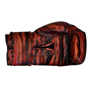 Gants de boxe professionnels personnalisés 10oz 12oz 14oz 16oz en cuir synthétique pour la formation de sparring Arts martiaux - Product Image 2