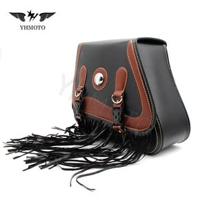 Yamaha V Star Tourer 650 1300 système de carrosserie rétro café Racer pour Harley sac de selle latérale bagages sacoches boîte gland paquet - Product Image 2