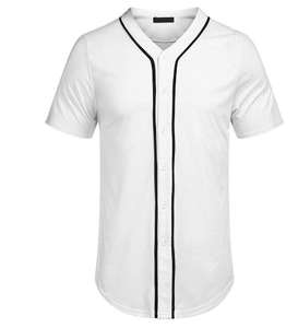 2025 nouvelle Collection en gros personnalisé couleur blanche vêtements de sport maillot de baseball style chemise en gros maillot de baseball - Product Image 2