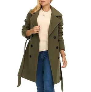 Women Long Coat Custom Made Premium Quality Easy to Wear Trench Coats Outdoor Overcoat Reasonable Price Trench Coat for Women - Product Image 6