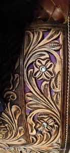 Silla de Montar Western de Cuero DD, Hecha a Mano, para Carreras de Caballos, Fabricada en India - Product Image 3