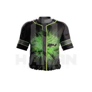 Conjunto de Jersey y pantalones transpirables de uniforme de béisbol personalizado para hombre con impresión de logotipo de equipo - Product Image 3
